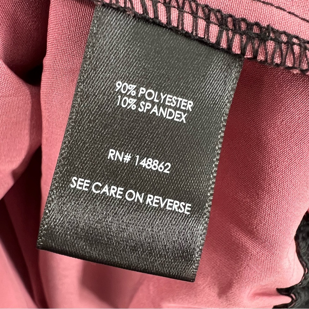 Torrid NWT LoveSick Color Block Bomber Stretch Woven Mauve Wash size 30/6X - Picture 7 of 9